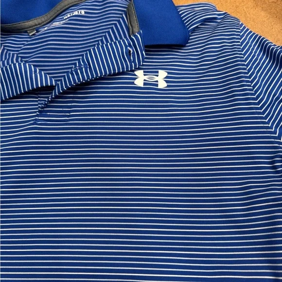 Lot of 8 Under Armour Polo Shirts - Size Large - Picture 7 of 9